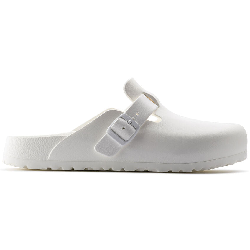 Closed-Toe cork slides | EVA | White